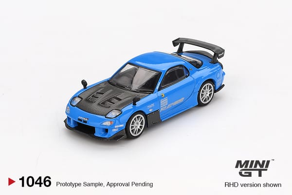 MiniGT - Mazda Miata MX-5 (NA) Tuned Version Dark Blue