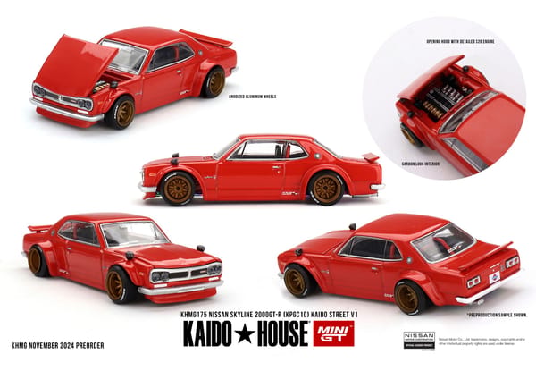 Kaido House - Nissan Skyline 2000GT-R (KPGC10) Kaido Street V1 KHMG175