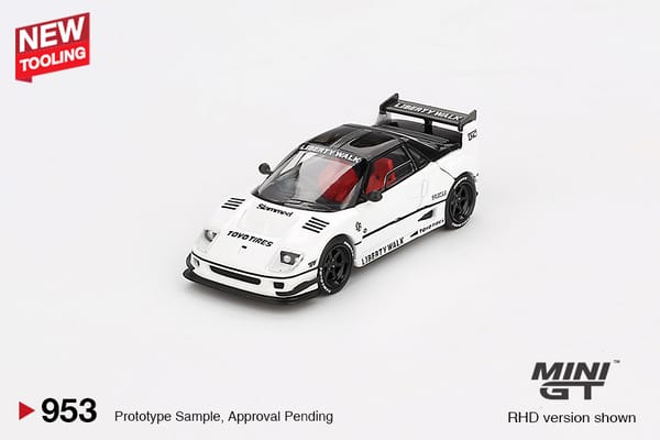 MiniGT - Mazda AZ-1 Liberty Walk LB40 White 2024 Tokyo Auto Salon