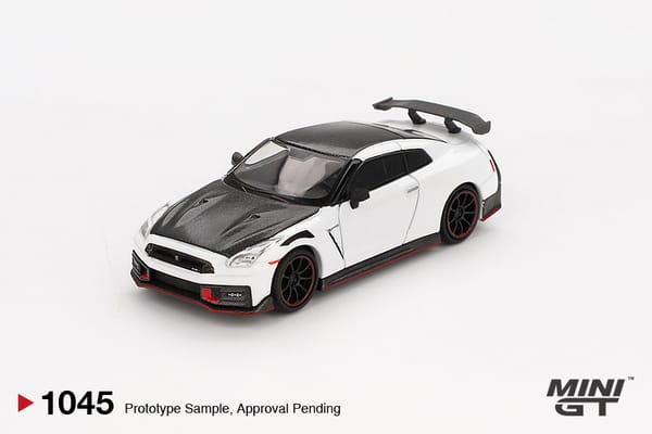MiniGT - Nissan GT-R Nismo 2024 Brilliant White Pearl