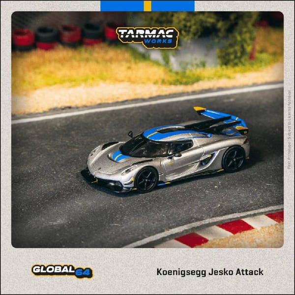 Tarmac Works - Koenigsegg Jesko Attack Silver