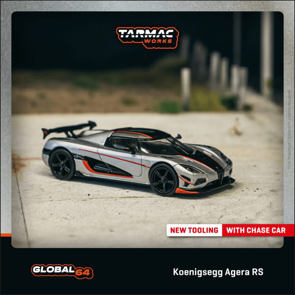 Tarmac Works - Koenigsegg Agera RS - Moon Silver