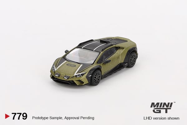 MiniGT - Lamborghini Huracán Sterrato Verde Gea Matt
