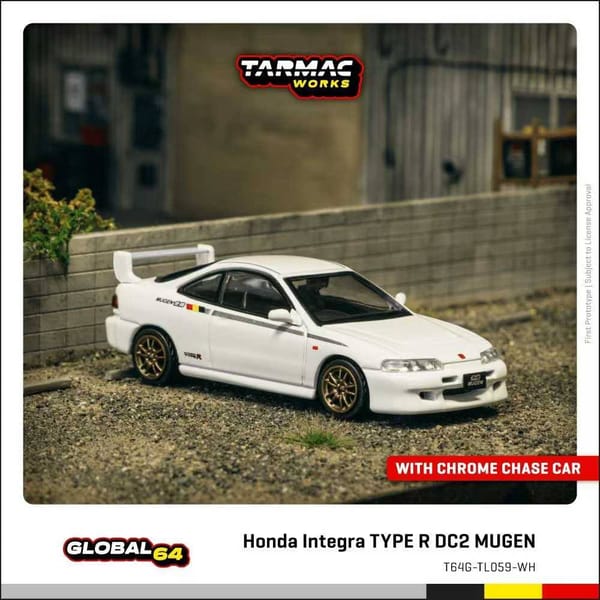 Tarmac Works - Honda Integra TYPE R DC2 MUGEN Championship White