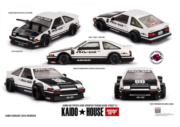 Kaido House - Toyota AE86 Sprinter Trueno Kaido Street V1 KHMG180
