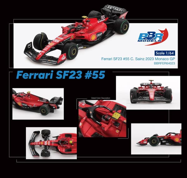 BBR - Ferrari SF23 #16 C. Leclerc 2023 Monaco GP