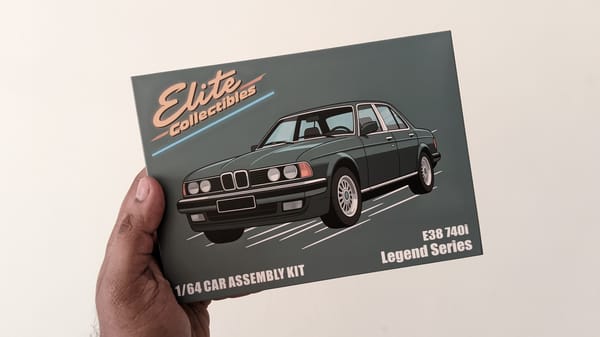 Elite Collectibles - BMW E38 740i - Kit Car Set