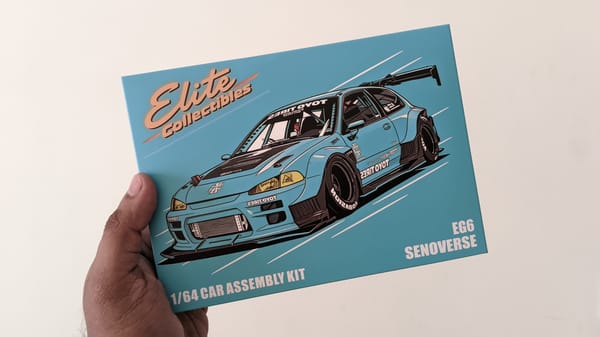 Elite Collectibles - Honda Civic EG6 - Kit Car Set