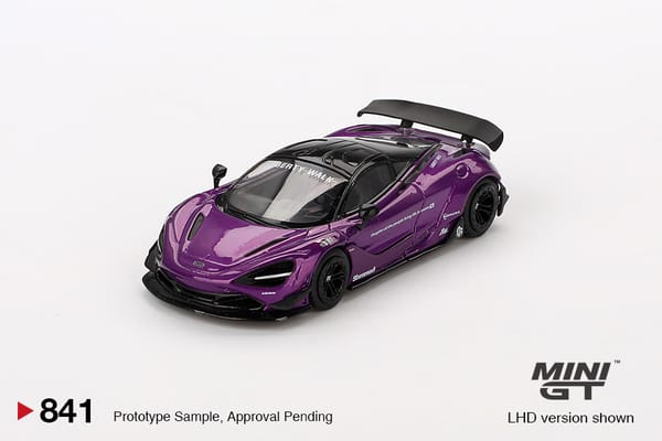 MiniGT - McLaren 720S LB★Works Purple