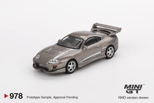 MiniGT - Toyota Supra VeilSide Combat V-II Combat Grey