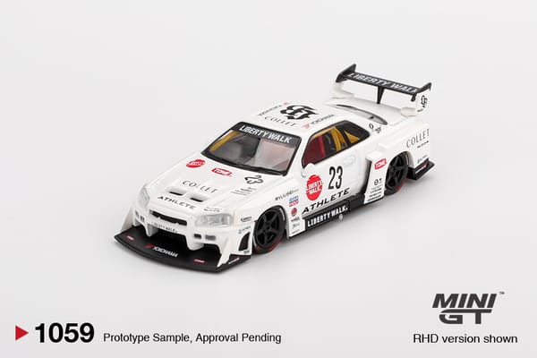 MiniGT - Nissan LB-ER34 Super Silhouette ATHLETE/COLLET