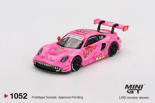 MiniGT - Porsche 911 GT3 R #77 AO Racing 2024 IMSA Road America