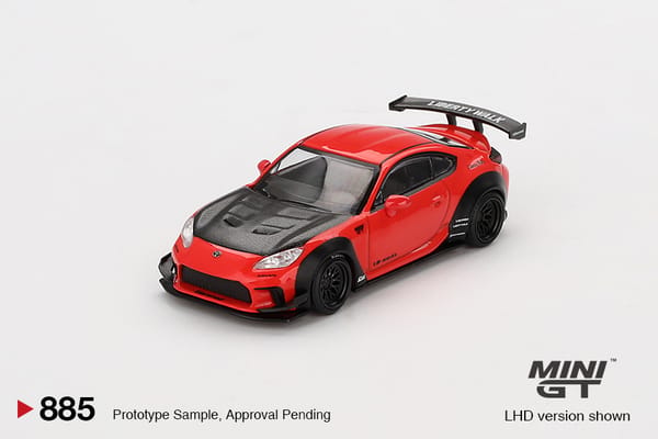 MiniGT - Toyota GR86 LB★Nation Red