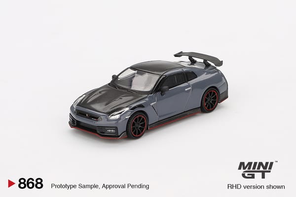 MiniGT - Nissan GT-R Nismo 2024 NISMO Stealth Gray
