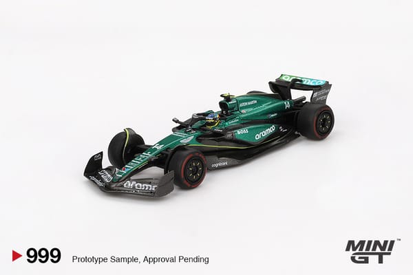 MiniGT - Aston Martin AMR24 #14 Fernando Alonso 2024 F1 2024 Bahrain GP