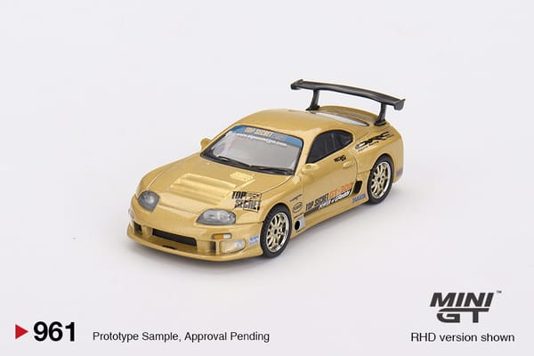MiniGT - Toyota Supra (A80) Top Secret GT-300 Top Secret Gold