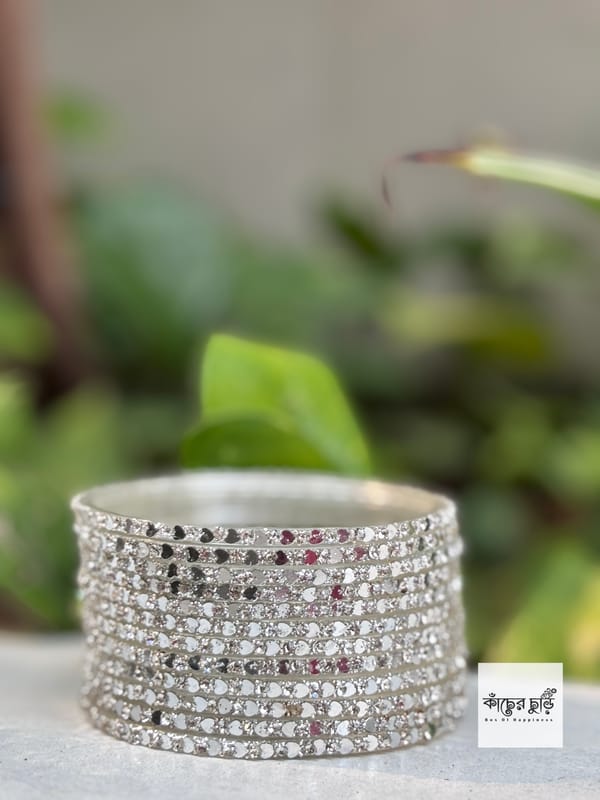 Chumki Silver White