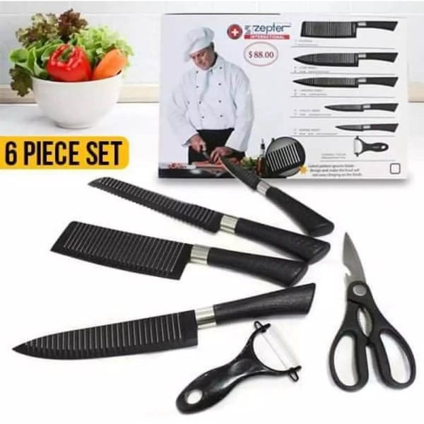জেপটার কিচেন টুলস ৬ পিস শেফ সেট (Zepter Kitchen Tools 6 Pcs Set For Chef)