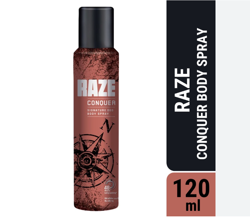 Raze Conquer Signature Deo Body Spray 120 ml