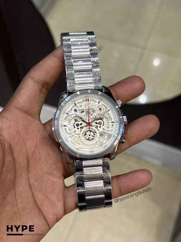 Tag Heuer CR7 Chronograph (White)