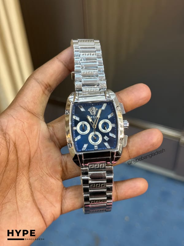 Versase Square Chronograph (Blue)