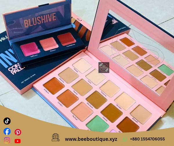 Makezmia Invisiblend Concealer Palette