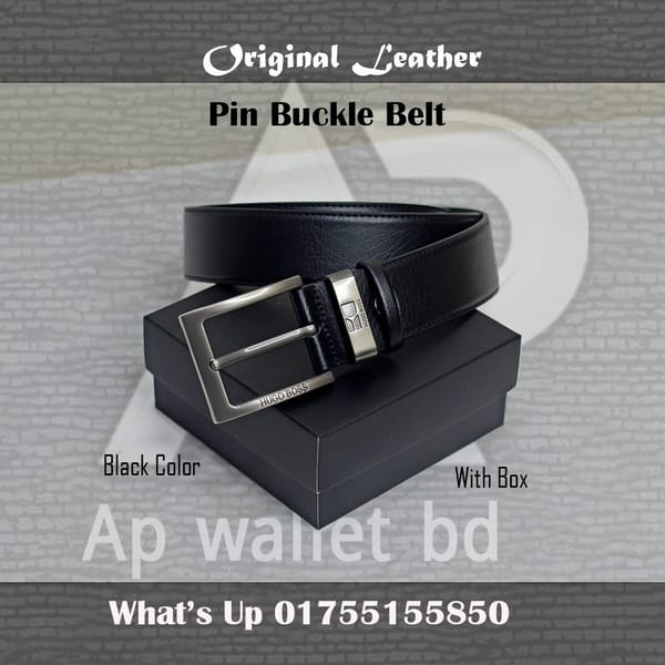 Hugo Boss Pin-Buckle Original Leather Casual Belt