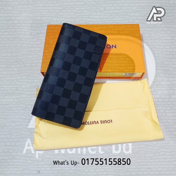 Louise Vuitton Daba Long Wallet With OG Box & Dust Bag
