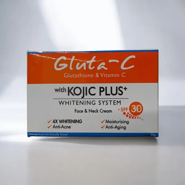 Gluta-C With Kojic Plus+ Whitening System Face & Neck Cream 25g