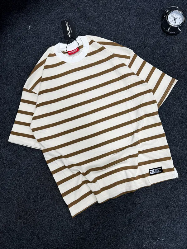 University Stripe (Orange Off-White)