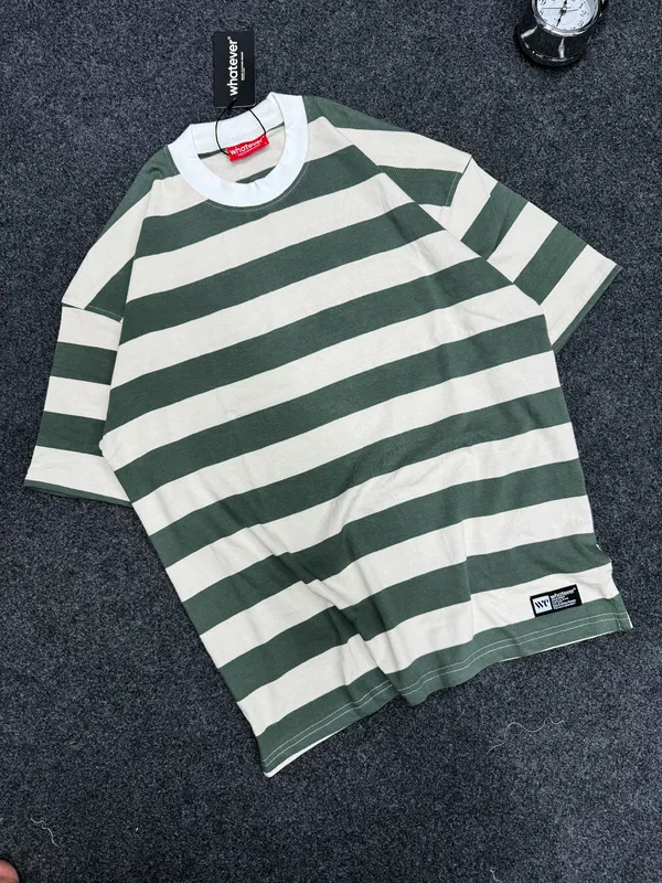 University Stripe (Green White)