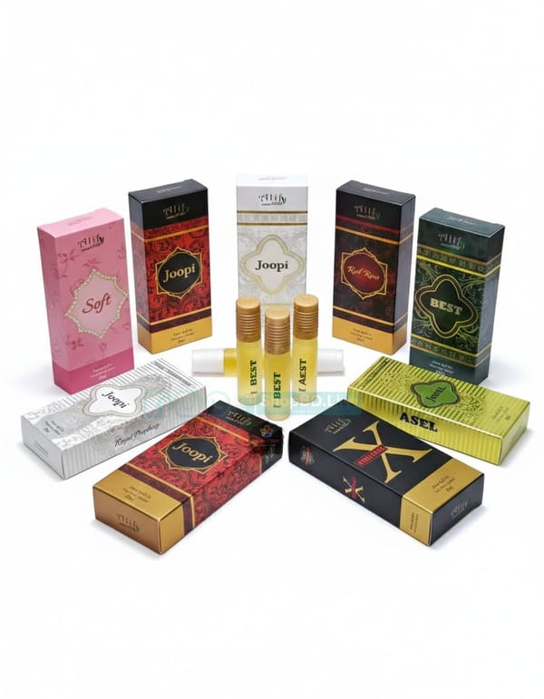 Alif Attar 8ml Non Alcoholic Perfume for Men & Women – Long Lasting (Red Rose, Royal Prophecy, Joopi, Aseel) | Price in BD