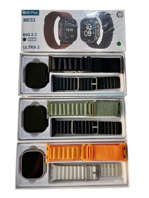 Mefit Plus ME53 Calling Smart Watch with 2 Straps