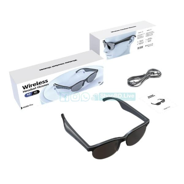 XG88 Pro Bluetooth Smart Sunglasses – Wireless Audio Glasses with Built-in Speakers | UV400 Polarized | Hands-Free Calling | Price in BD