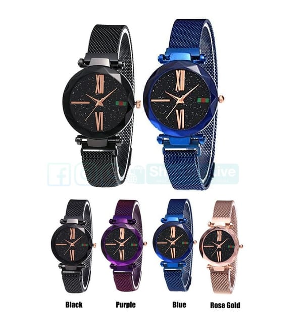 Starry Sky Watch Fashion Simple Ladies Girl Wrist Watch