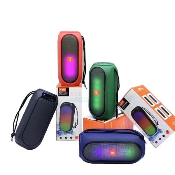 K-613 Portable Mini System Outdoor Indoor Subwoofer Portable Outdoor Wireless Speaker Blue Tooth Rgb Light Soundbox