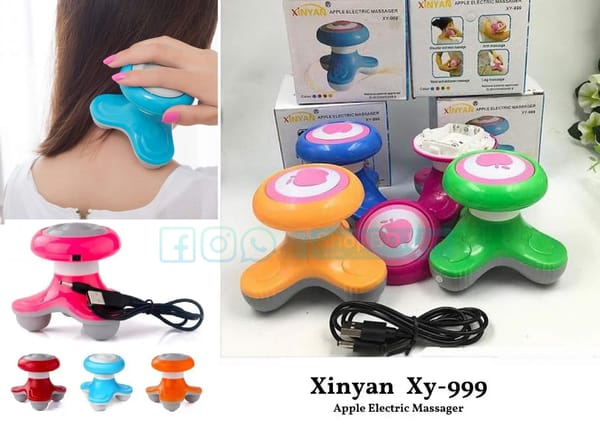 XINYAN Apple Electric Massager Vibration Multicolor Mini Handheld Vibrating Body Massagers & Slimming XY-999