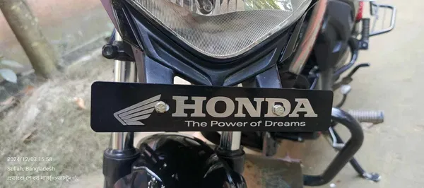 Premium Front Name Plate Board For Honda All Model Bike