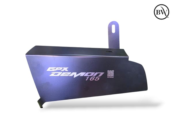 Premium Black Silencer Cover For GPX Demon 165GR