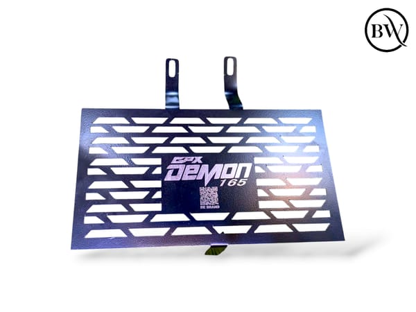 Premium Black Radiator Gourde For GPX Demon 165 GR