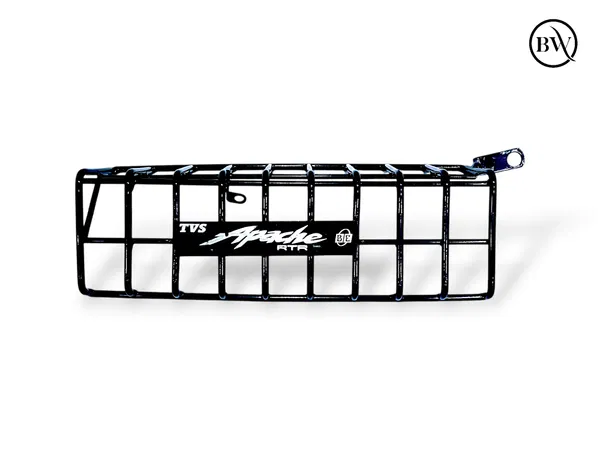 Premium Black Silencer Gourde For Apache RTR 2V