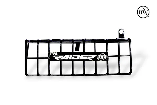 Premium Black Silencer Gourde For Tvs Raider 125