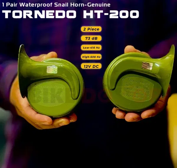 Premium HT-200 Tornado Horn For Motorcycle