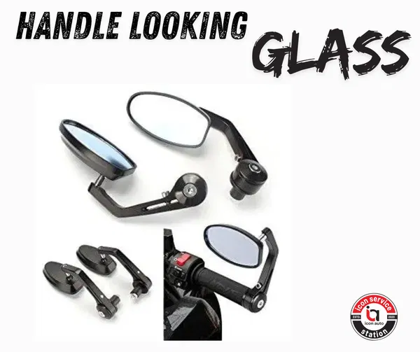 Premium Handle Bar Looking Glass Universal