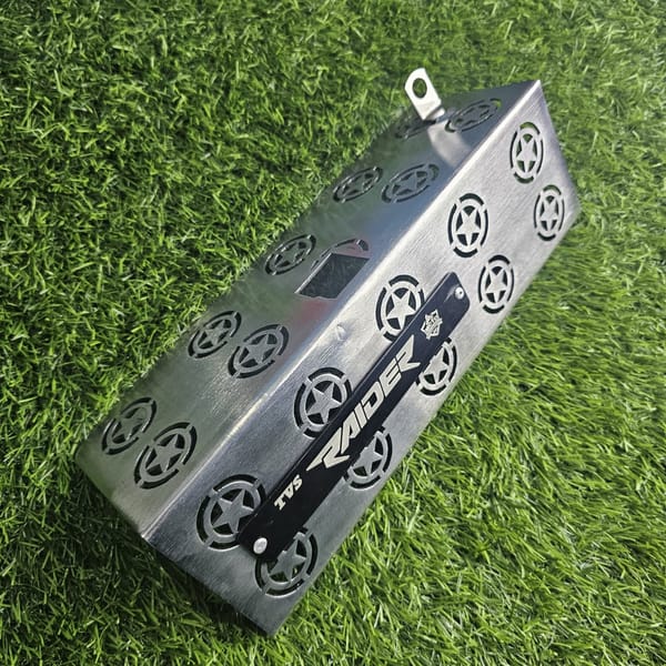 Premium SS Star Silencer Gourde For Tvs Raider