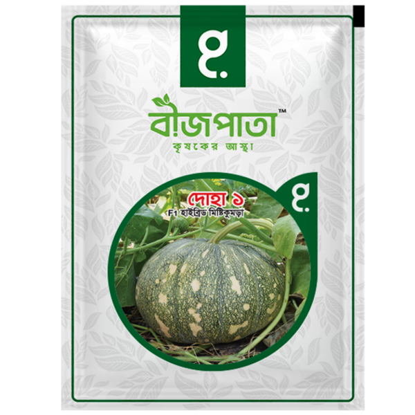 দোহা ১ এফ১ হাইব্রিড মিষ্টিকুমড়া বীজ৷ Doha 1 F1 Hybrid Pumpkin Seeds