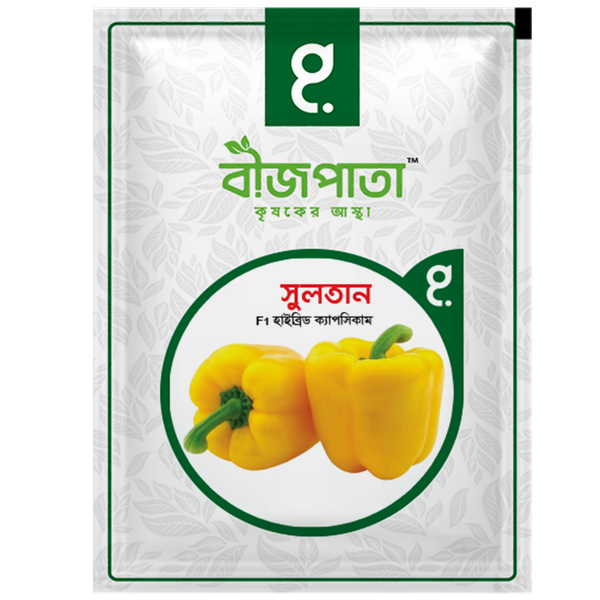 সুলতান এফ১ হাইব্রিড ক্যাপসিকাম বীজ