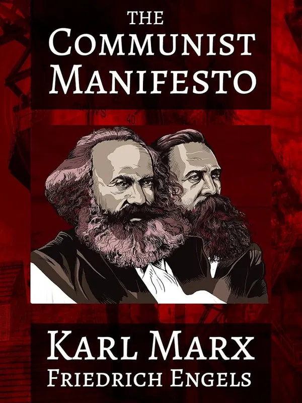 The Communist Manifest Book by Friedrich Engels and Karl Marx