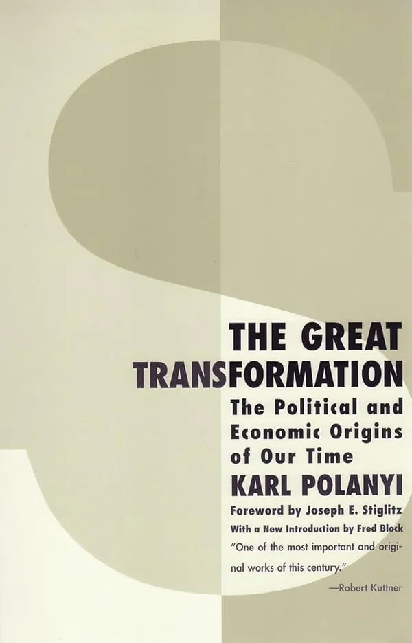 The Great Transformation: The Political and Economic Origins of Our Time Book By Karl Polanyi