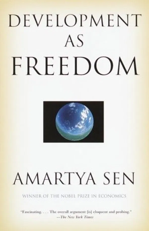 Development as Freedom Book by Amartya Sen